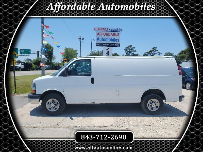 chevrolet express cargo 2019 1GCWGAFG1K1249419 image